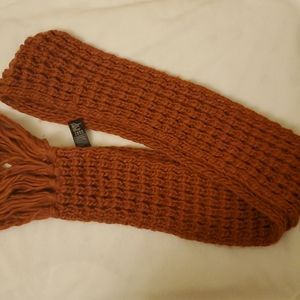 *FREE WITH ANY PURCHASE * Rust Orange Knit Scarf